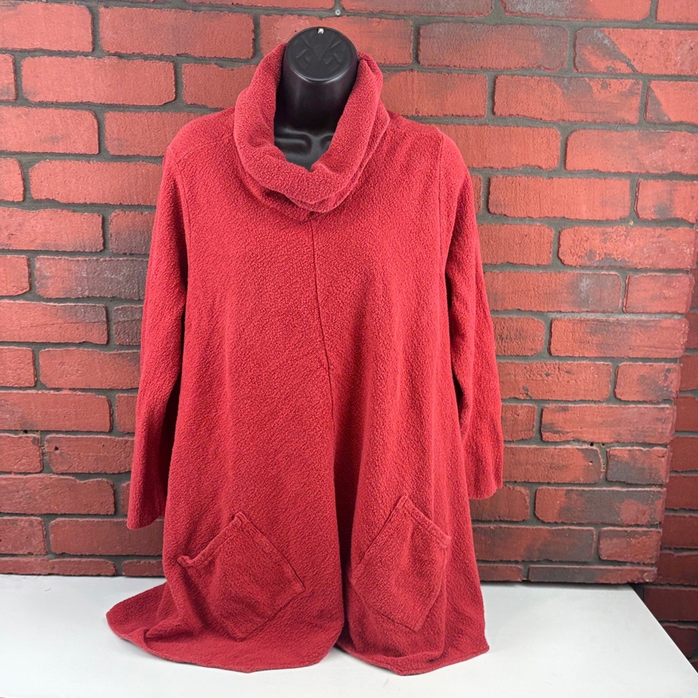 Margaret Winters Red Sweater –‎ Women's Small – Cotton Pullover